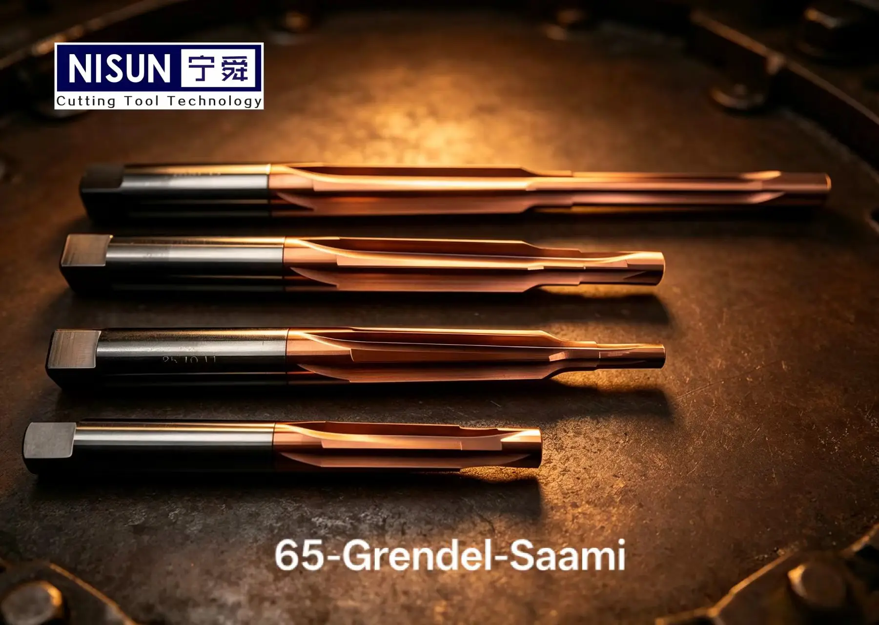 65-Grendel-Saami SAAMI Chamber Reamer Solid Carbide Tungsten Steel