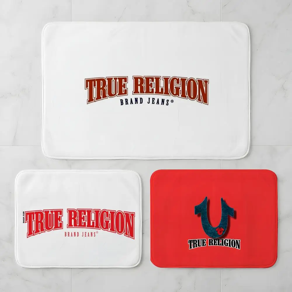 

T-TrueES Religion Floor Mat Cozy Flannel Soft Thick Non-Slip Mat For Living Room Bedroom Kitchen Decor Rugs