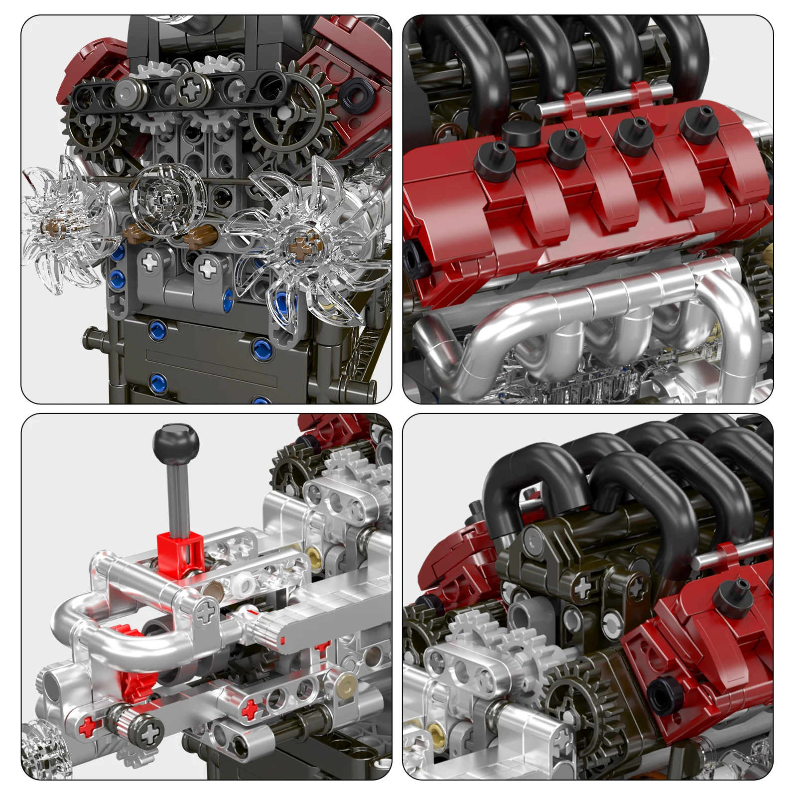 MOLD KING 10227 Technische autospeelgoed