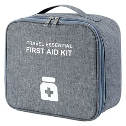 Big Home First Aid Kit Large Capacity Empty Medicine Storage Bag Portable Travel Medicine Box Survival Bag Emergency Bag For Car