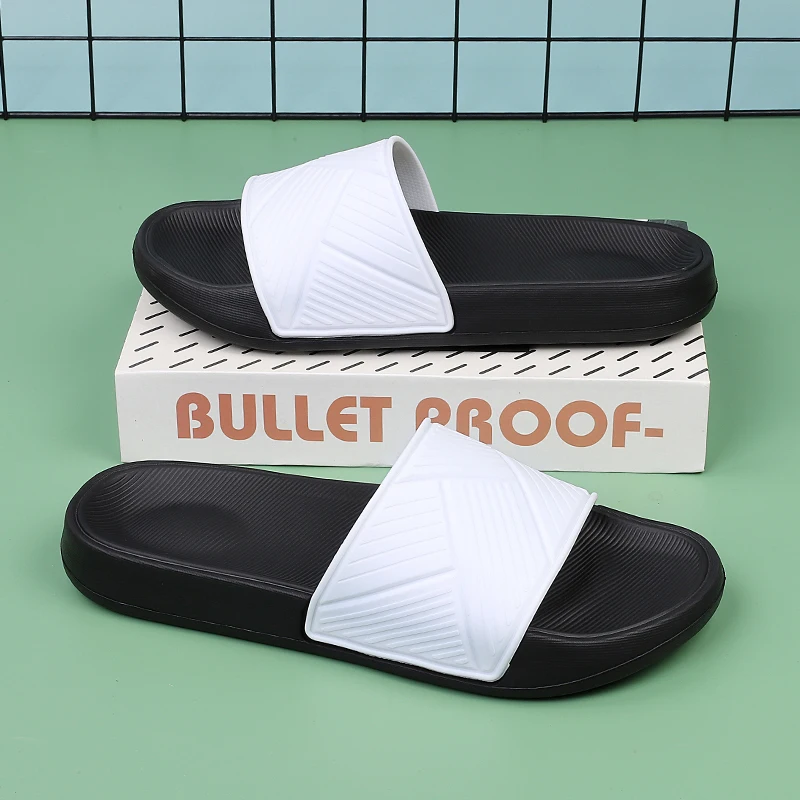 Summer New Men's Slippers 2023 Outdoor Eva High Quality Soft Bottom Sandals Men Slides Beach Shoes Male Slippers Luxury Sandals