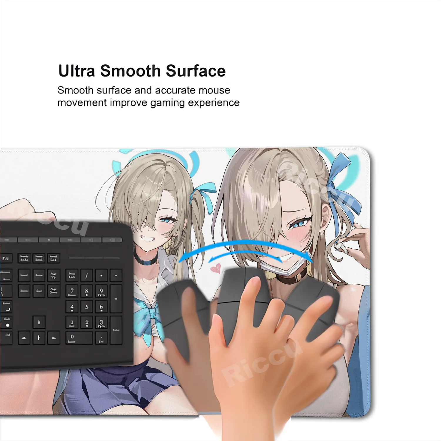 HD Hentai Ichinose Asuna الأزرق الأرشيف الكلمة ماوس حصيرة حصيرة مكتبية مع وسادة الألعاب اكسسوارات الألعاب XXL PC الأجهزة الطرفية الرياضة الإلكترونية
