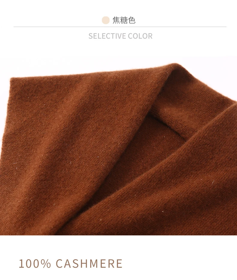 Damen 100% Baby-Kaschmir Dreieckiger Mini-Schal Kleiner Nackenwärmer Herbst Winter Cowl Pashmina Weicher Leichter Gestrickter Halstuch – Detail 15