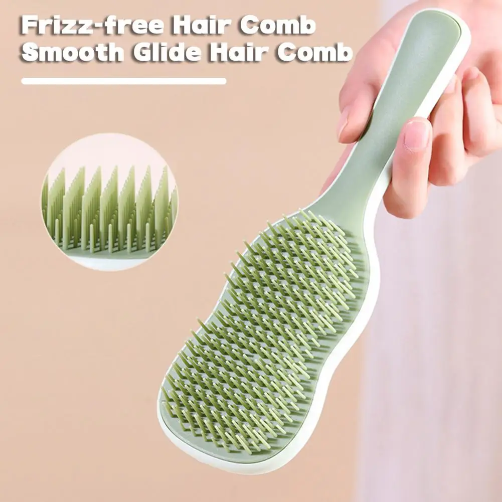 

22cm Air Cushion Massage Comb With Soft Bristle Hairdressing Comb Anti-static Scalp Massage Hair Brush For Women Home Travel