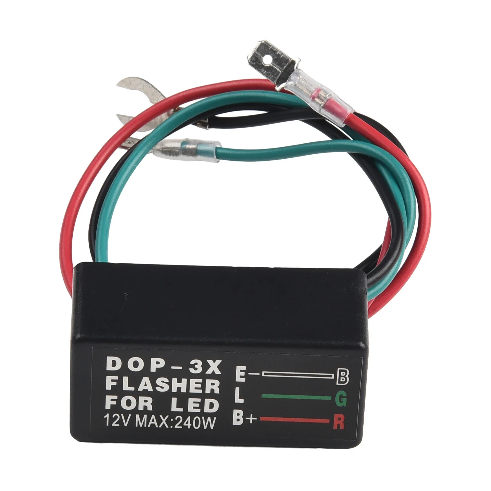 3 Pin 12V Electronic Motorcycle ATV Turn Signal LED Light Flasher Blinker Relay Compatible With CF13-GL, CF14-JL, CF13-JL.