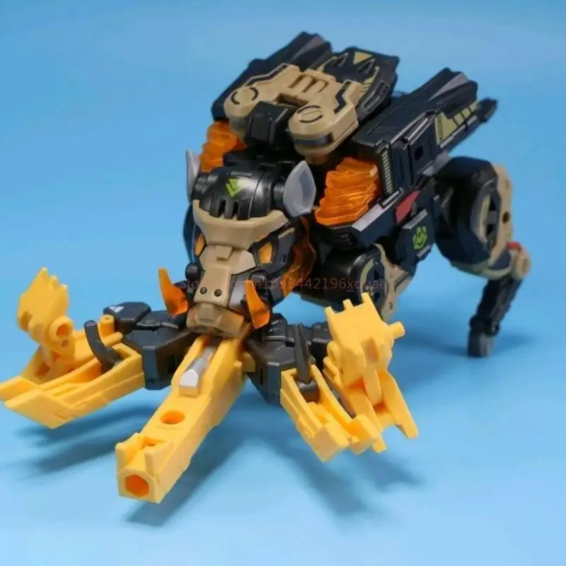 52toys ビーストボックスシリーズ イノシシ ショベル変形 コレクタブルトイ オーナメント - メカスタイル 誕生日プレゼント