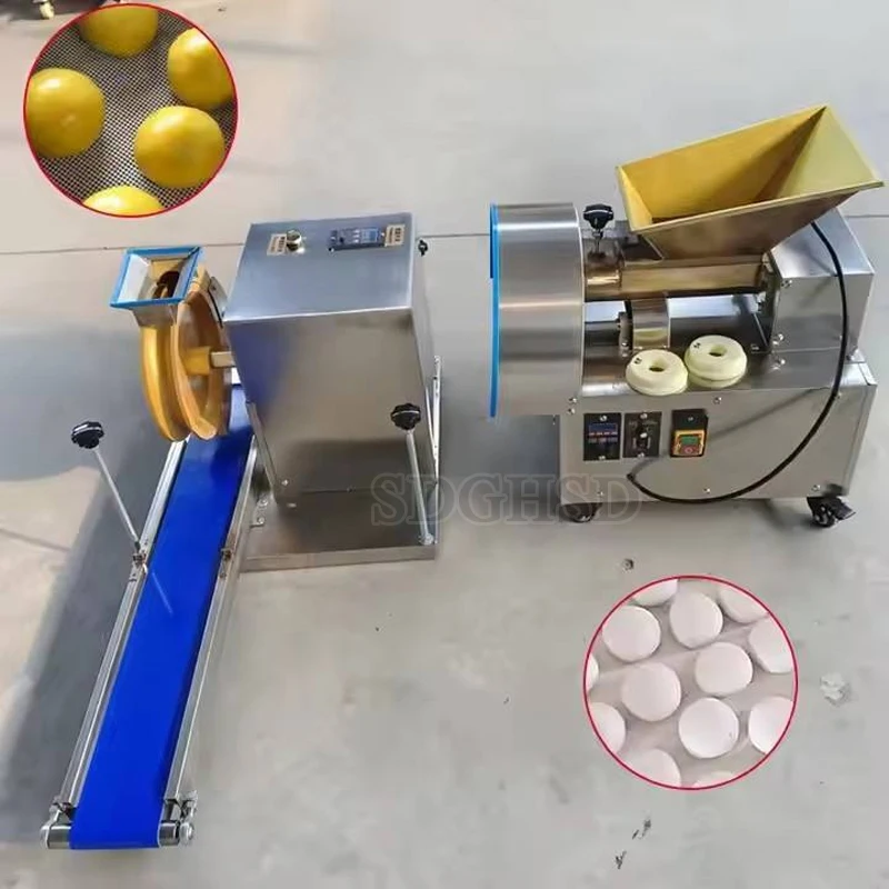 Automatic Continuous Hydraulic Cutter Rounder Ball Machine And Cutting Dough Divider To Beget Bread For Bakery
