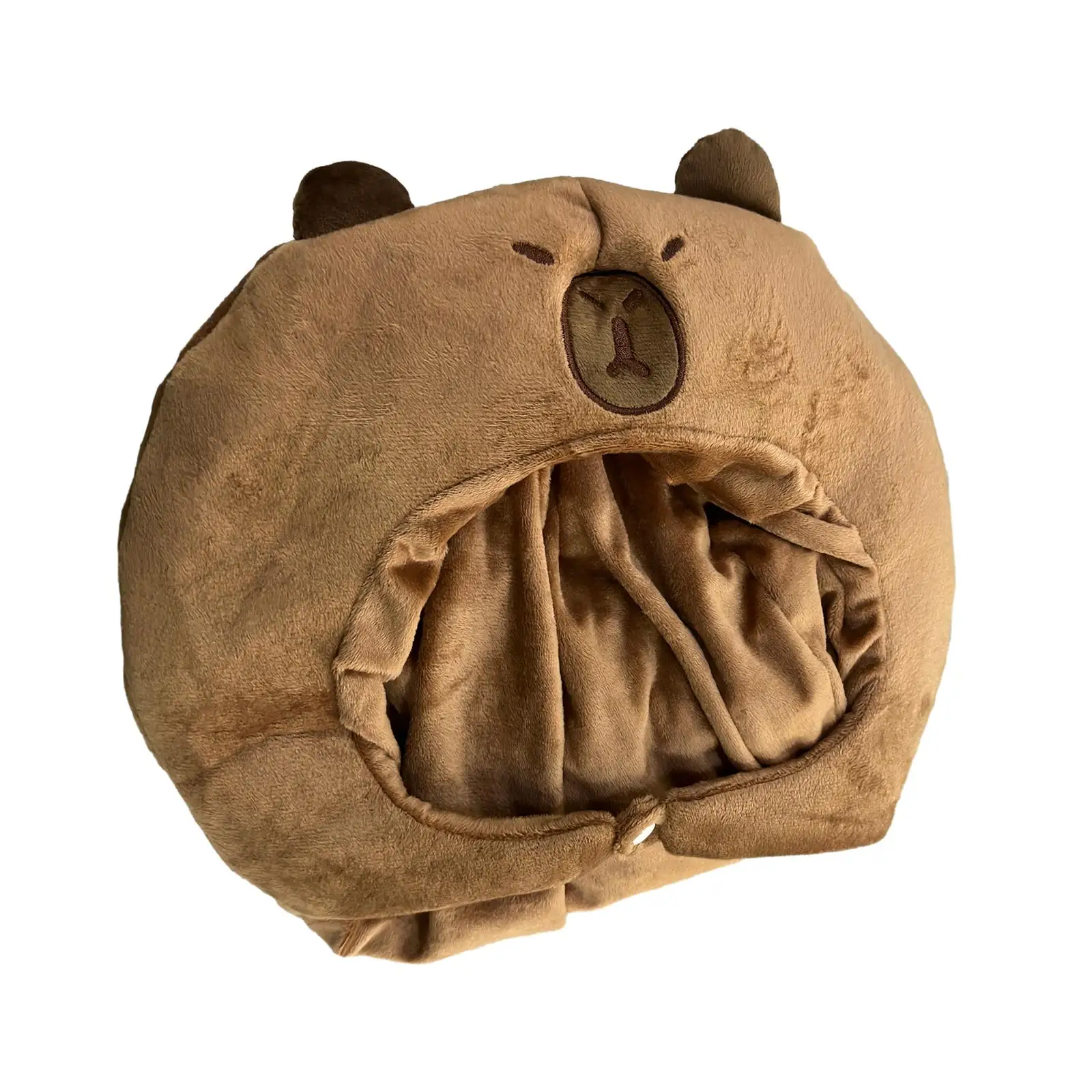 Copricapo in peluche Accessori per costumi in maschera Berretto da capibara per bomboniere Cosplay Discoteche Giochi di ruolo Spettacoli teatrali