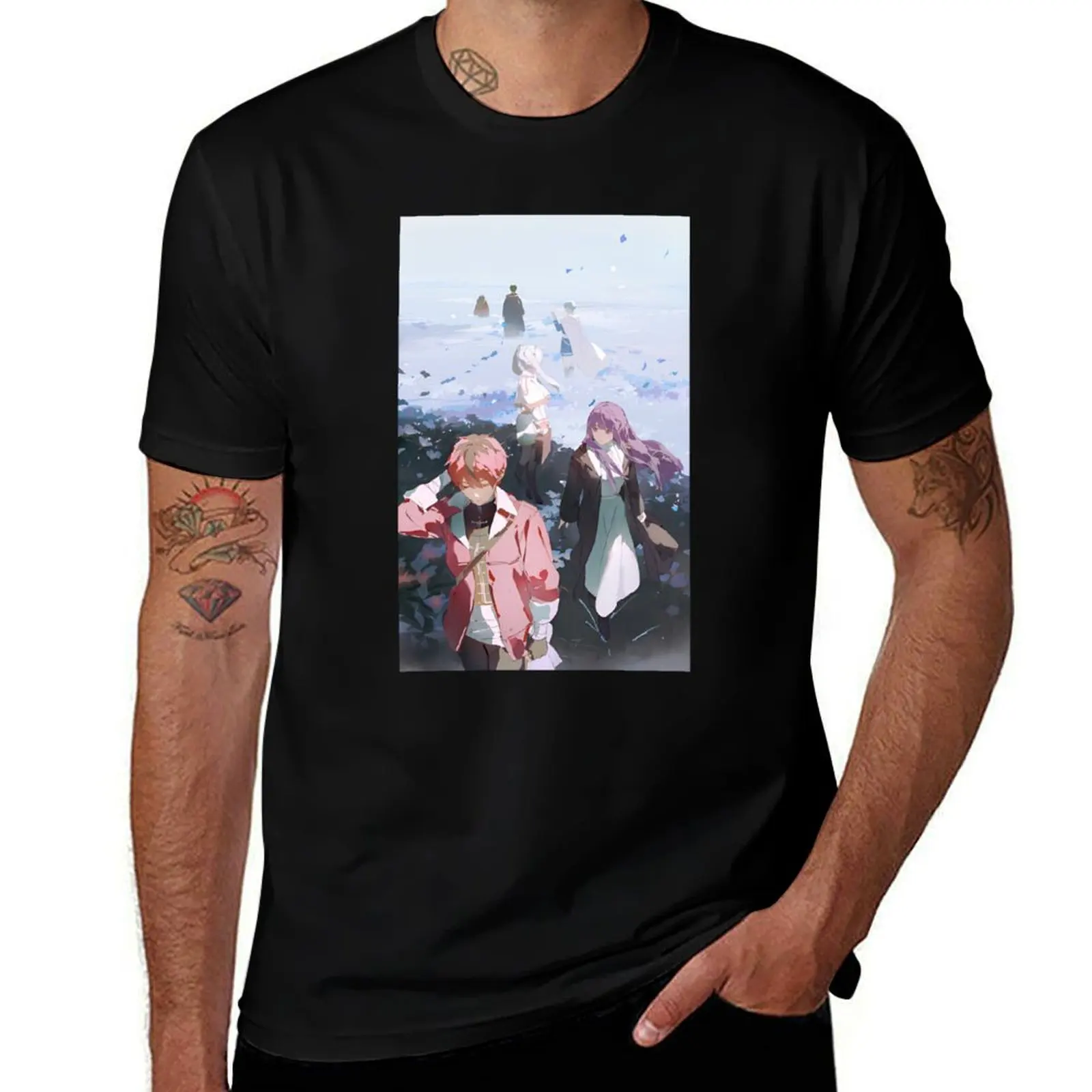 Sousou no Frieren T-Shirt Sporty Breathable Short Sleeve T-Shirt