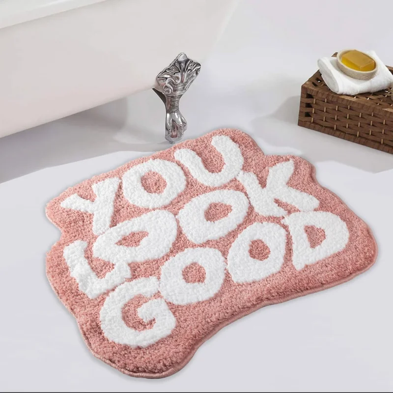 VIKAMA You Look Good Shaggy Ba - Home Goods Bathroom Mirrors ulasan dan harga