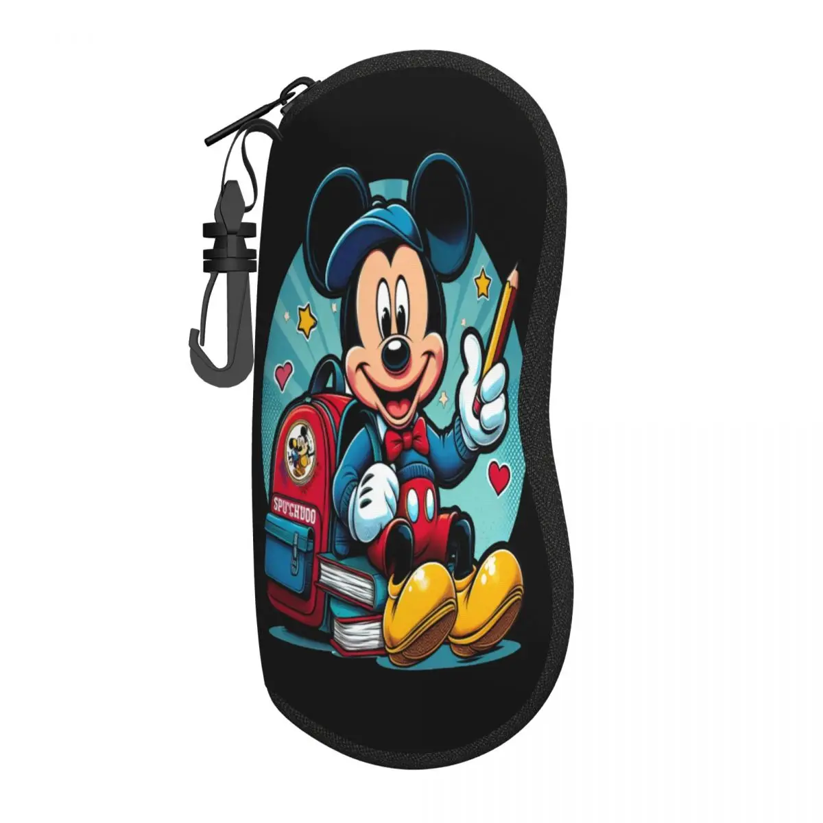 

Custom Mickey Mouse Student Glasses Case Fashion Shell Eyeglasses Case Sunglasses Box