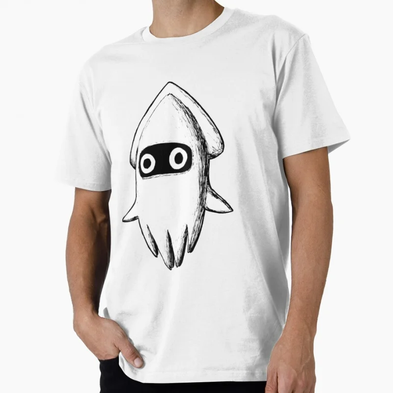 

Blooper Cute Splatoon Gift T shirt for man Large size Tops 1130 Videogame Graphic Print Y2k Clothes Cartoon Tee