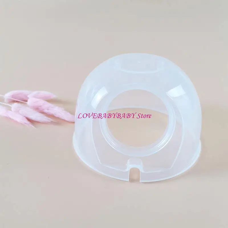 Breast Flange Cover 24/27mm Collector Cup Breast Replacement Accessories Protects Your Privacy while Pumping 4XBC