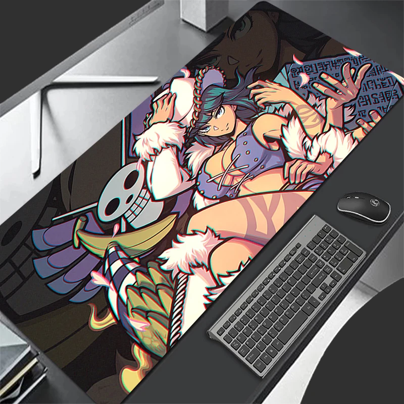 Mouse Pad one piece Robin xxl Large Rubber PC Computer Gaming Accessories Mousepad Extended Desk Mat Locking Edge Gamer Carpet