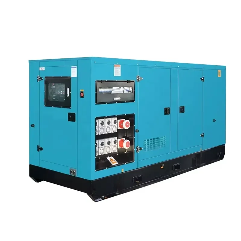 Small Silent Type Generator Set 4 Cylinder Water Cooled 300W Auto Start Power Station with ATS Core Component Engine
