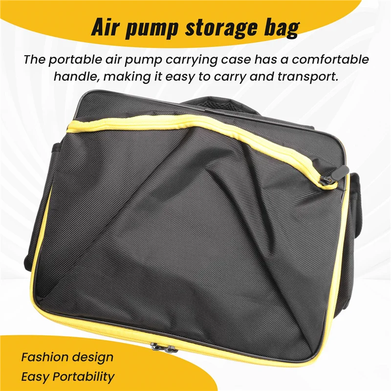 AT51-Air Pump Storage Bag For DEWALTS DCC020IB Portable Car Tire Inflator Bag Hard Travel Carrying Bag Storage Case
