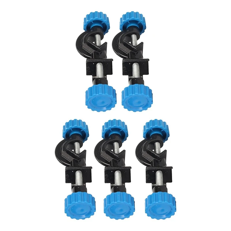 실험실 스탠드 클램프 거치대, 알루미늄 합금 바디, 실험실 스탠드 클램프 거치대 직각 보스헤드 클램프, 5 개