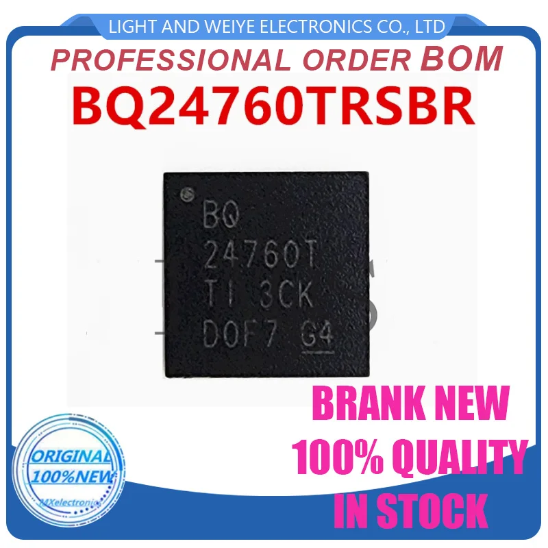 (5piece)100% New BQ24760RSBR BQ24760 24760 BQ24760TRSBR BQ24760T 24760T QFN-40