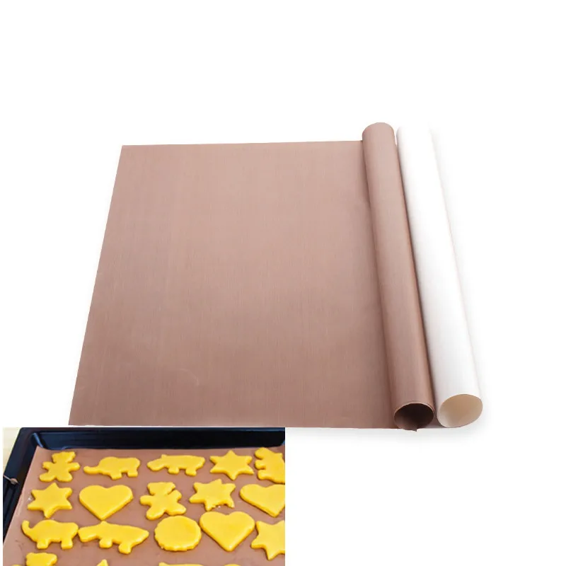 60x40cm  Oven Baking Mat Non-stick Oily Cloth Oil-proof Linen High Temperature Adobe Oil Paper Kitchen Accessories Cooking Tool