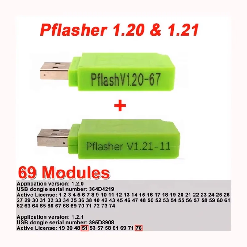 

67IN1 USB Dongle ECU Chip Tuning Tool Support PCMmaster SM2 PRO V1.20 V1.21 with 67 Modules OBD2 Auto ECU Programmer Tool