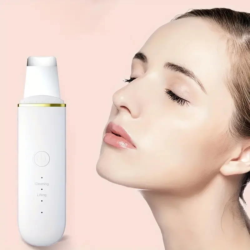 مكشطة الوجه لتنظيف البشرة - منظف المسام ومزيل الرؤوس السوداء، 4 أوضاع، أداة للعناية بالبشرة #4