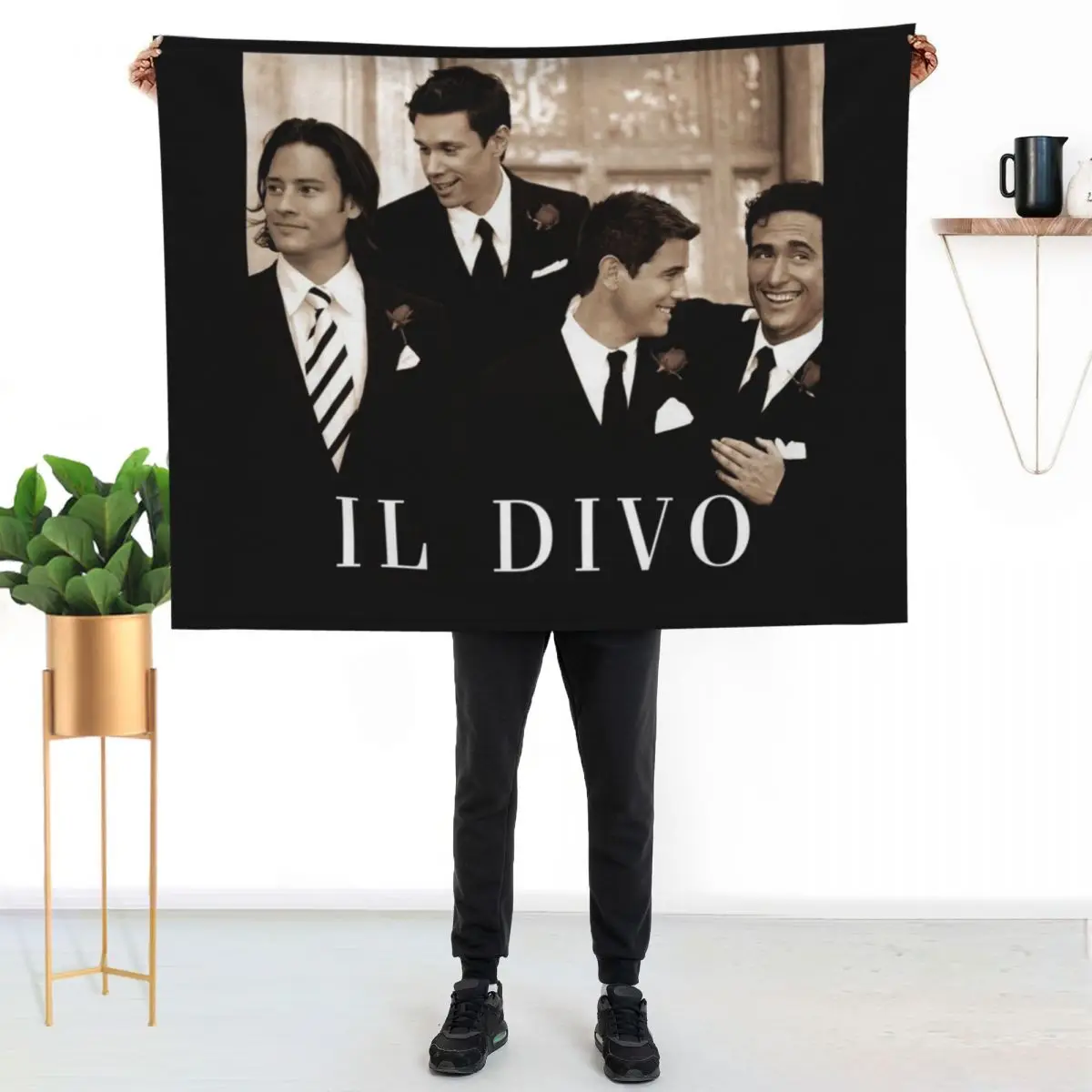 Il Divo greatest hits Throw Blanket Summer Decorative Sofas Warm Flannel Fabric warm winter Blankets