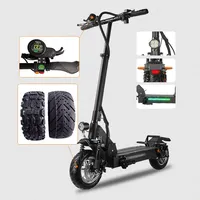 EU 2024 Electric Scooter 3000W Dual Motor52V 28AH Max Speed 80KM/H Max Range 80KM With 10Inch Off Road  Adult Escooter Load150KG