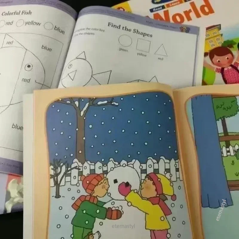 

Books of8 Books/Set Early Bird Read Learn Grow Learning 4+ Kindergarten California Teaching Assistant Kids Study English Languag