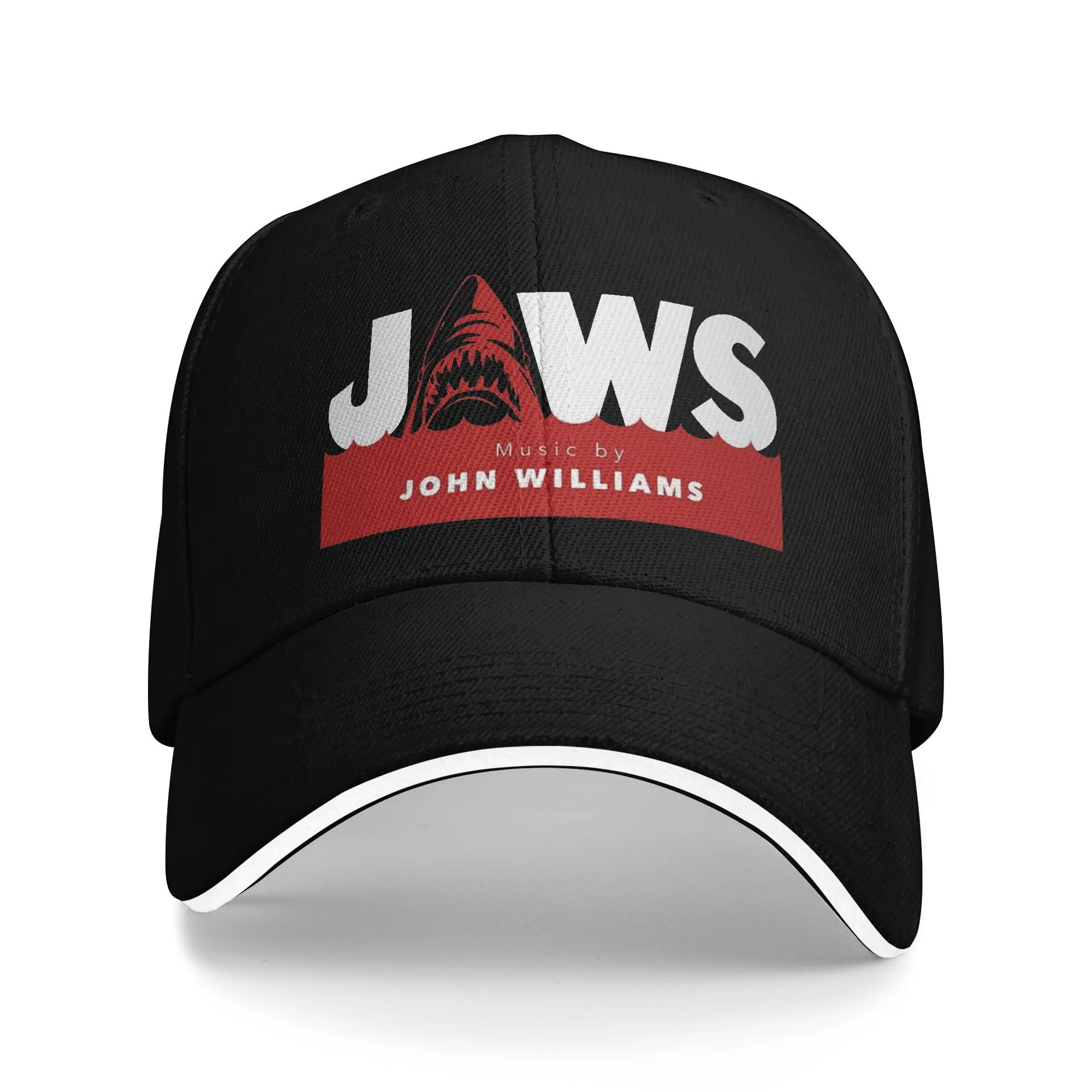 

John Williams That Great White Shark Casual Baseball Cap Outdoor Sport Trucker Hat Summer Sun Visor Men Fashion Baseball Caps