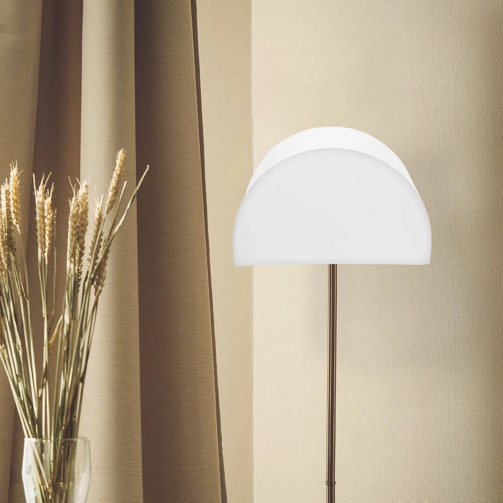 

Semicircular Lampshade Cloth Shades Lampshades for Table Covers Small Universal