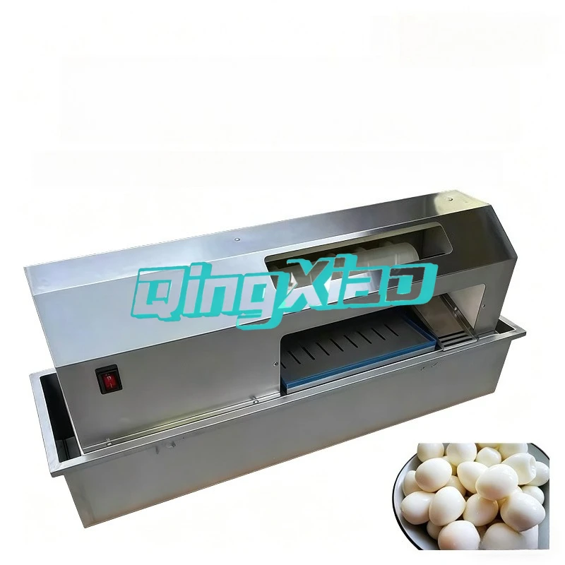 

Egg Peeling Machine Partridge Egg Shell Crushing and White Egg Processing Equipment Peeler Industry Machinery