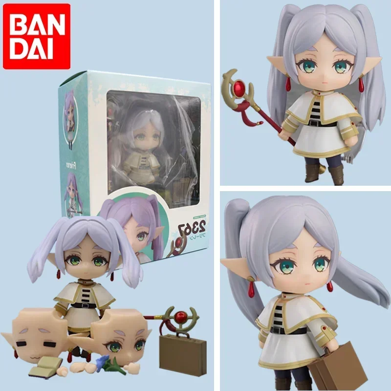 Bandai  Clay man Frieren: Beyond Journey's End nendoroid anime figure can change faces action figure collection model doll gifts