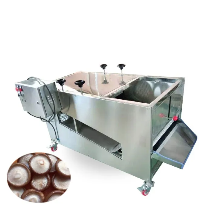 Mushroom Stem Cutter Mushroom Stem Removing Cutting Machine