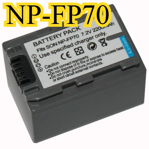 2200MAH Sony NP-FP7… - image
