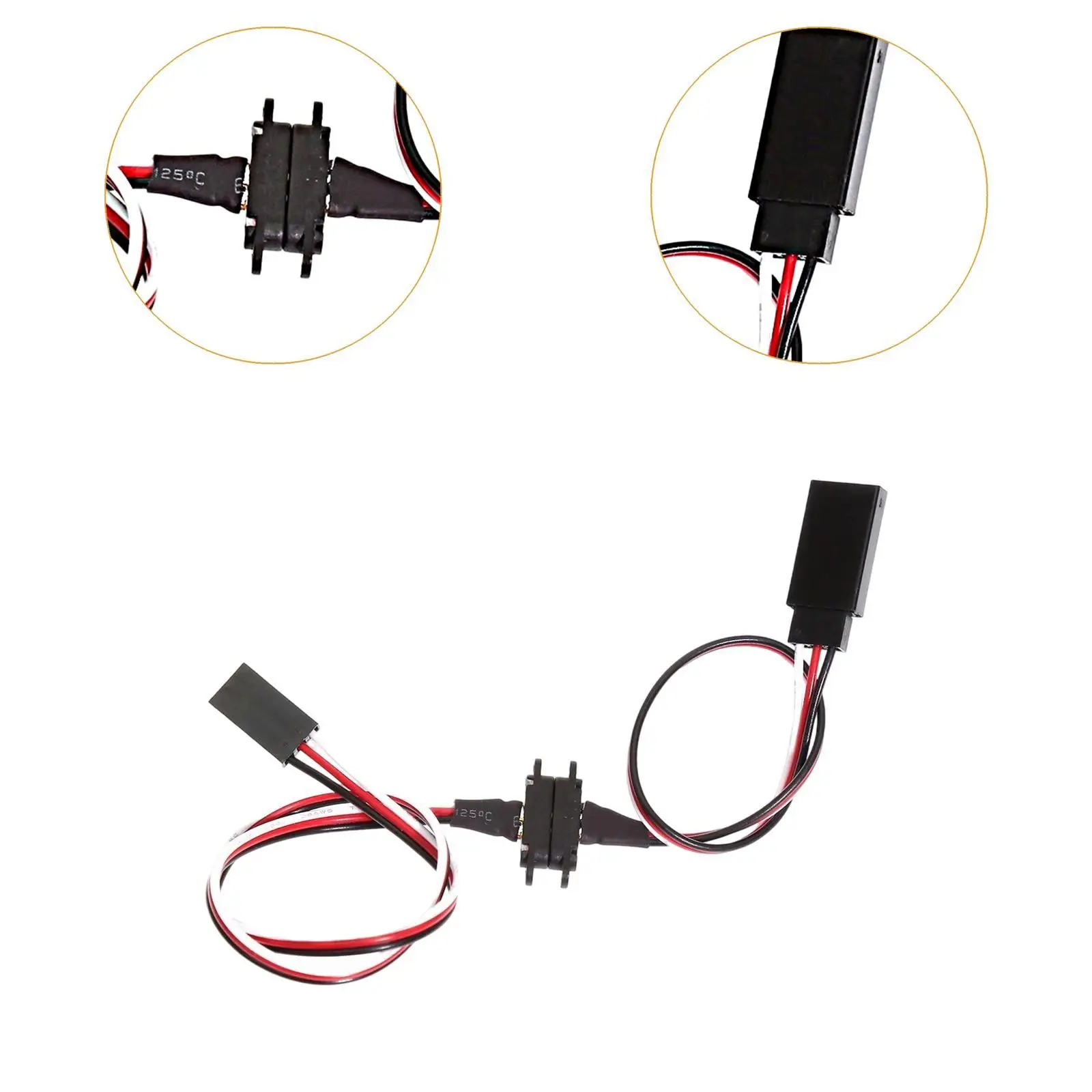RC Vehicle Light Cable Magnetic Quick Release Extension Cord for Drift Car 1 10 Accessories and RC Light Kit