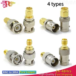 Connector Q9 BNC Male Female to SMA Male Female adapter For Wireless LAN Devices, Coaxial cable, WiFi, Ham or Handheld Radios