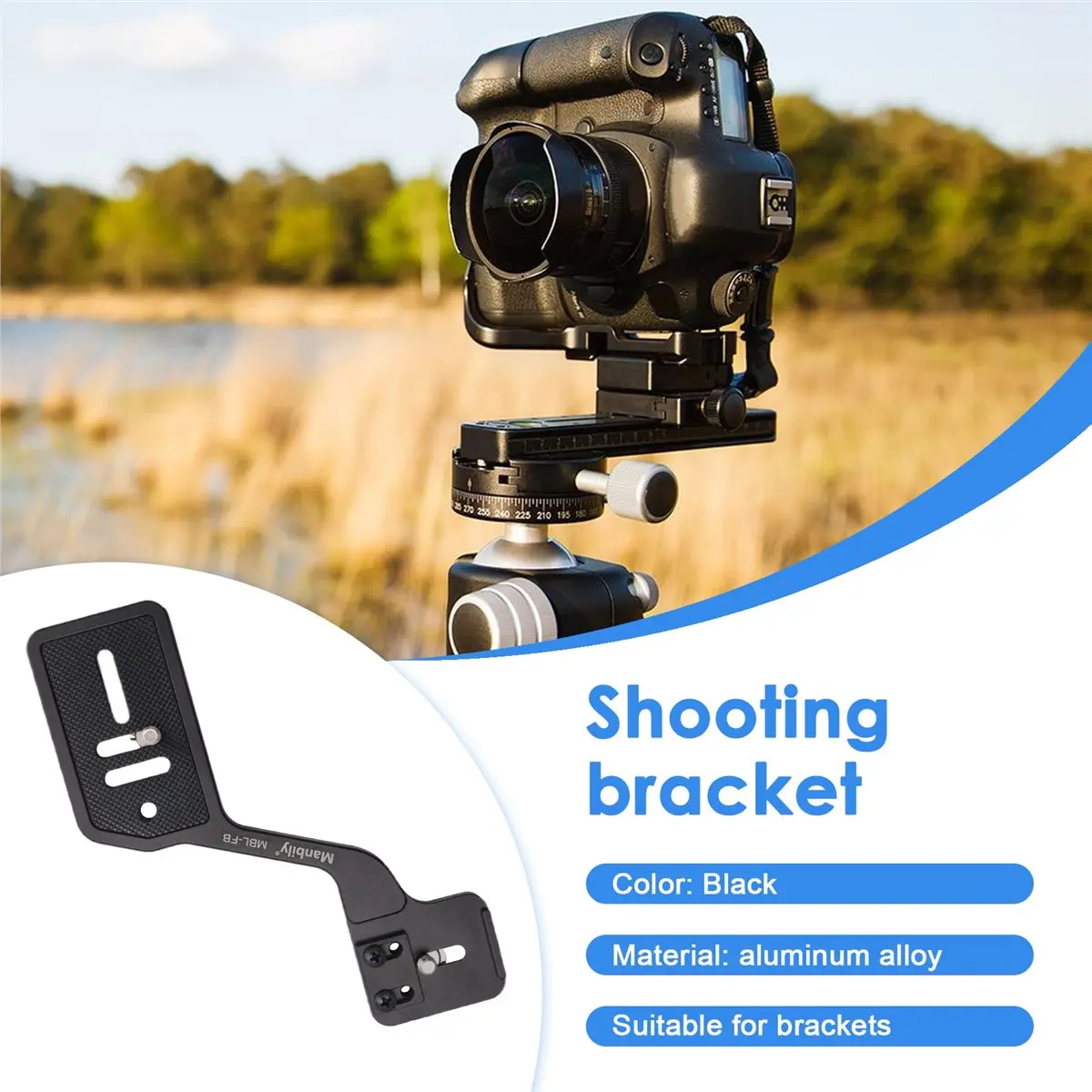 （Trendy）811U Vertical Flash Bracket Professional Multi-Functional Portable Convenient MBL- Professional Flash Bracket