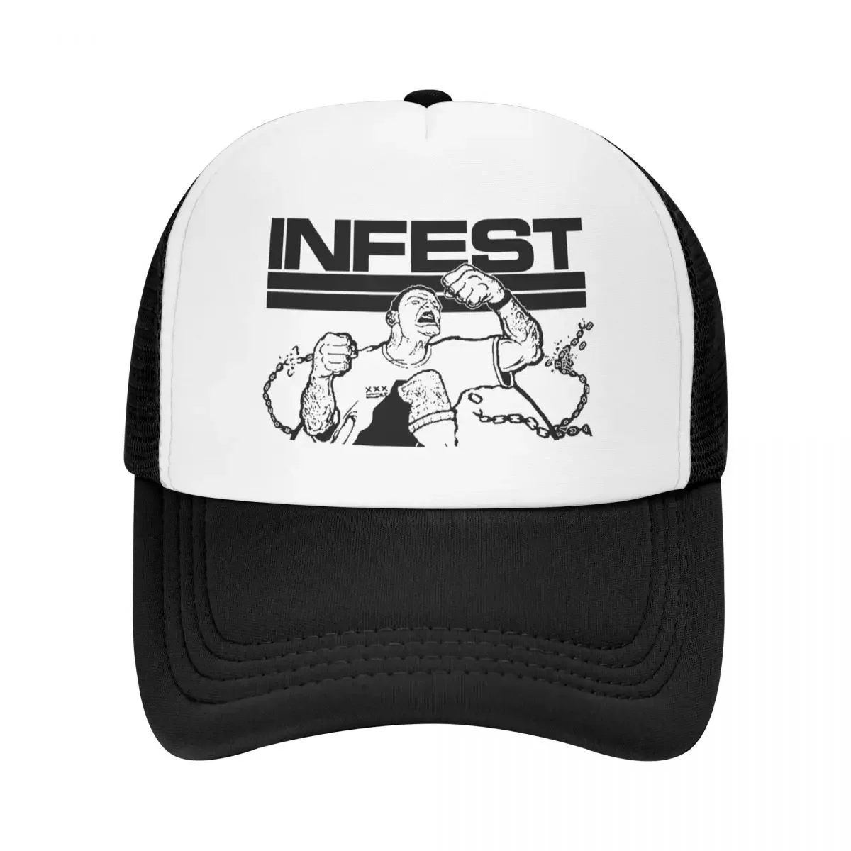 Infest Baseball Cap Golf Sun Hat For Children Cosplay Female Men's