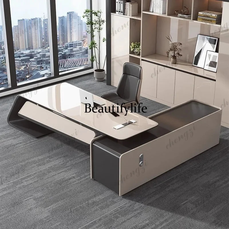 A49 160 180 200 220 240 260 280 300cm Multi functional baking paint office table Modern minimalist design schreibtisch furnitur