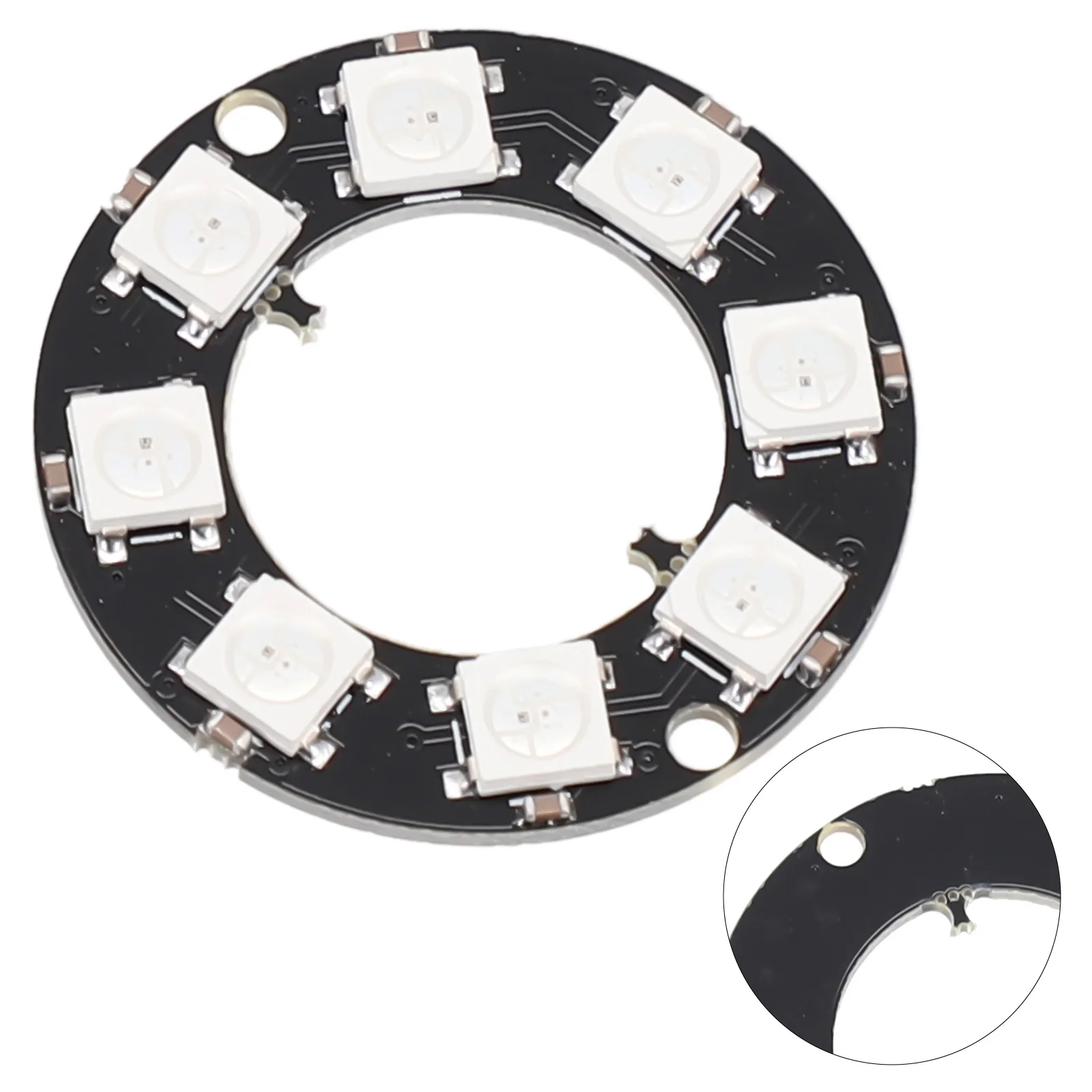 5V LED Ring Individual Addressable RGB LED NeoPixel Ring For Arduino WS2812 Portable-Full Color Driver Lamp Lighting Accessories