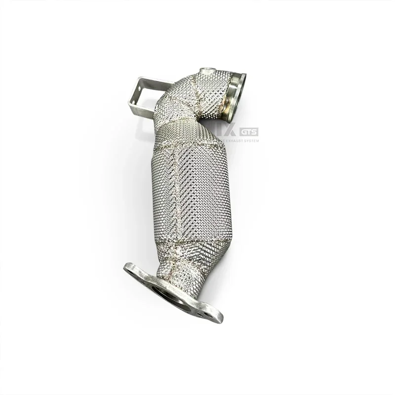 

Catless Performance Exhaust Downpipe With Thermal Protector, MG HS 1.5T Test Pipe 2018-2021