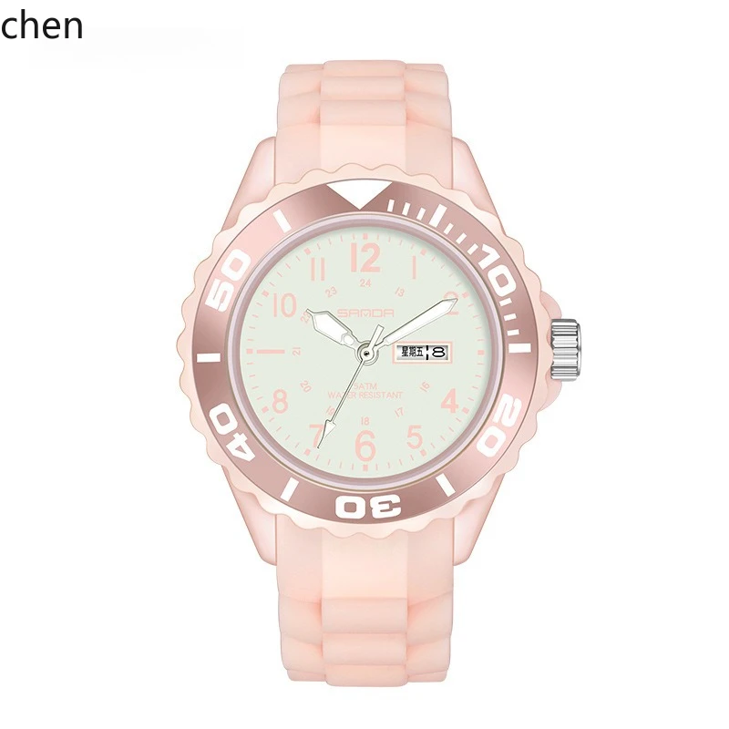ZML Men's and Women's Student Quartz Watch Waterproof and Unique Design