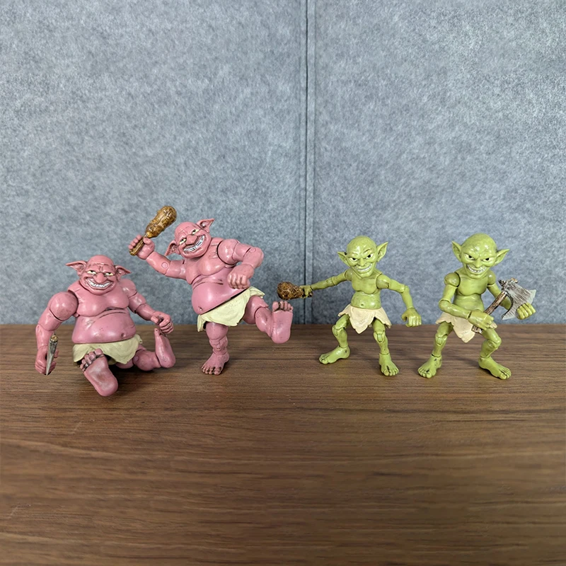 متوفر في المخزون ألعاب المقصورة اليابان عفريت عمل الشكل Poseable المفاصل Gashapon لعبة الكبسولات الكلاسيكية تحصيل هدية سلسلة الحلي