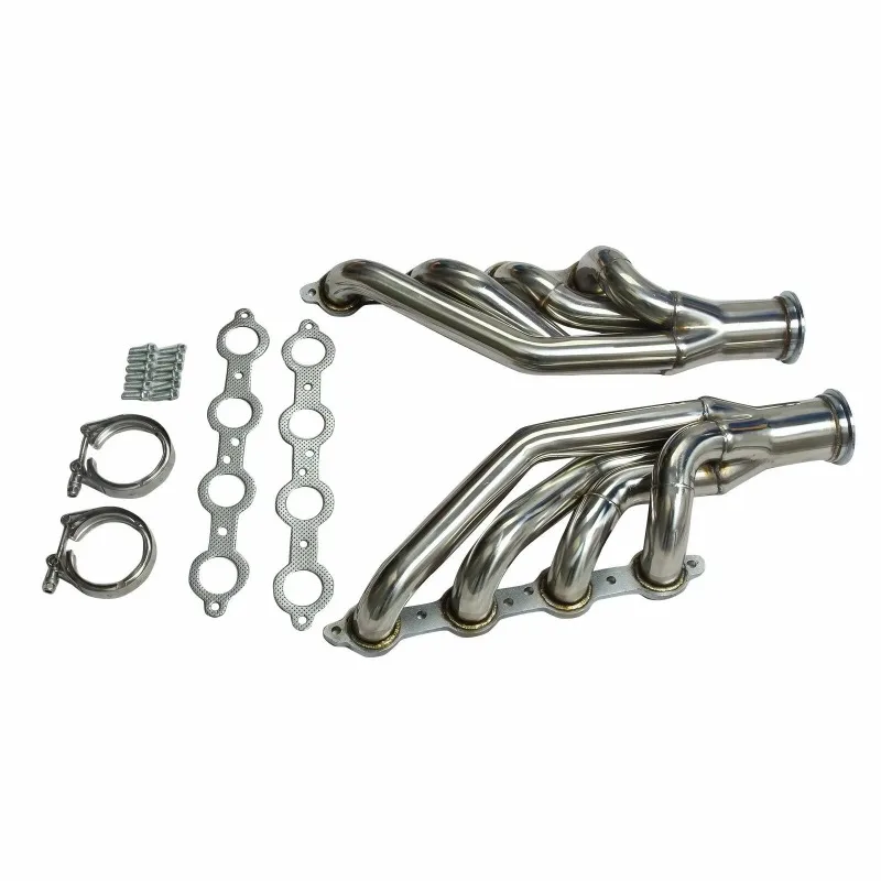 

SXLL Exhaust manifold 97-14 Small cylinder V8 LS1/LS2/LS3/LS6 New exhaust pipe stainless steel for LSX turbine manifold EH28273