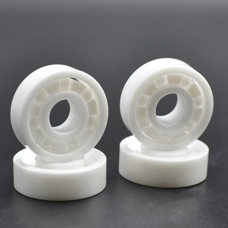 1Pcs full ZrO2 ceramic ball bearing zirconia bearing good quality  Ball Bearing Zirconia Bearing 608 8x22x7mm   623  3x10x4mm