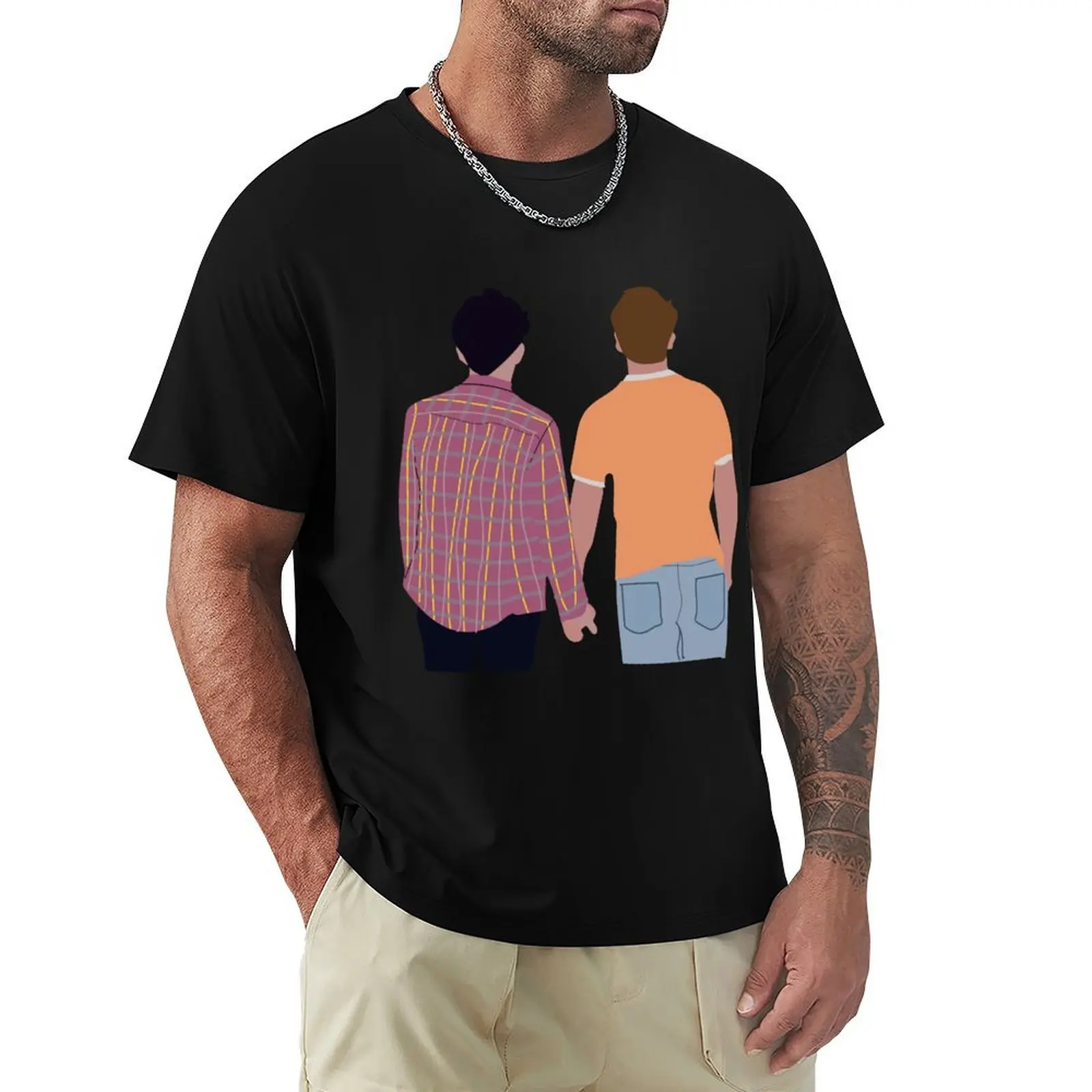 Nick and Charlie are Boyfriends! T-Shirt Functional Casual Short Sleeve Tee