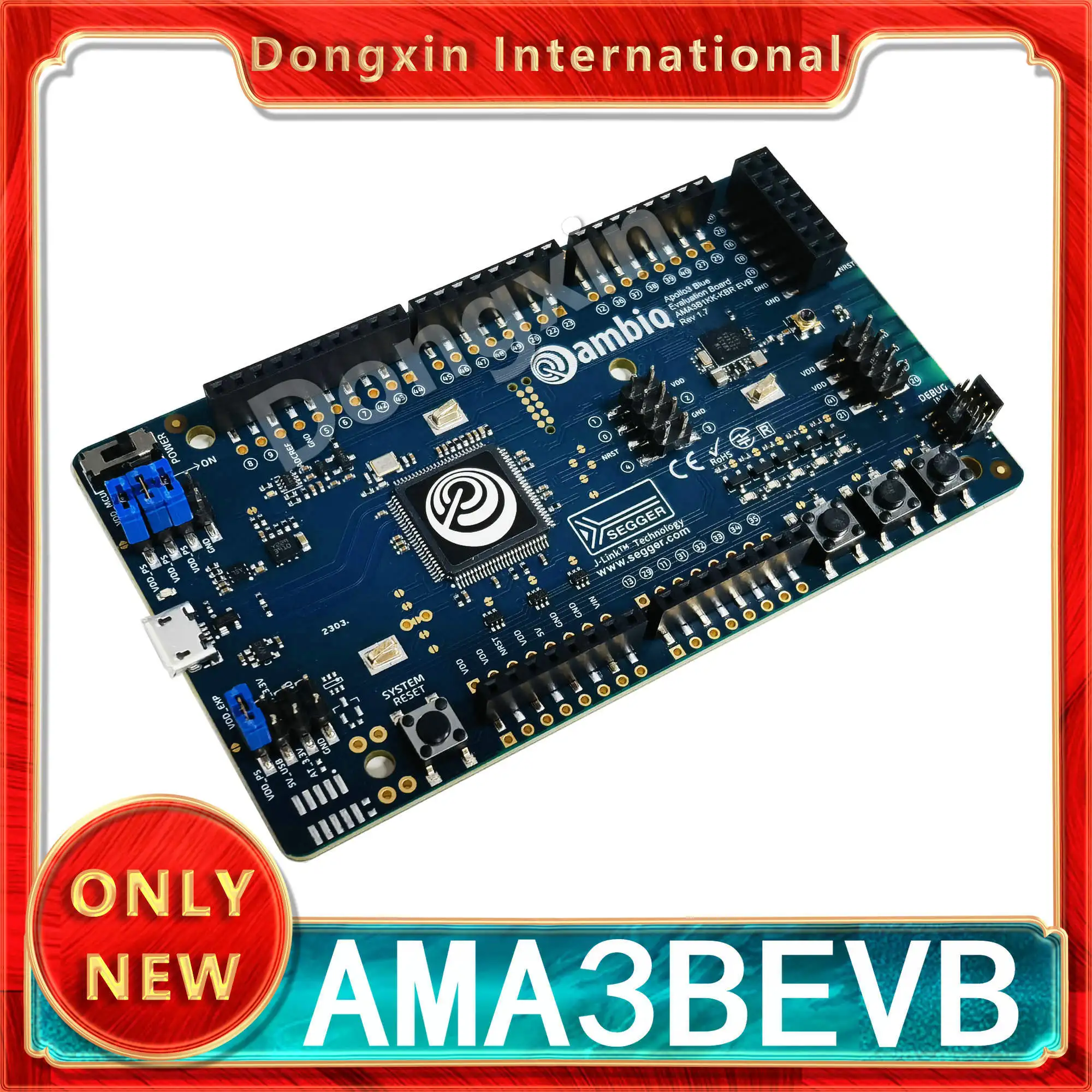 AMA3BEVB AMA3B1KK Apollo3 Blue Soc Apollo3 Blue Evaluation Board embedded