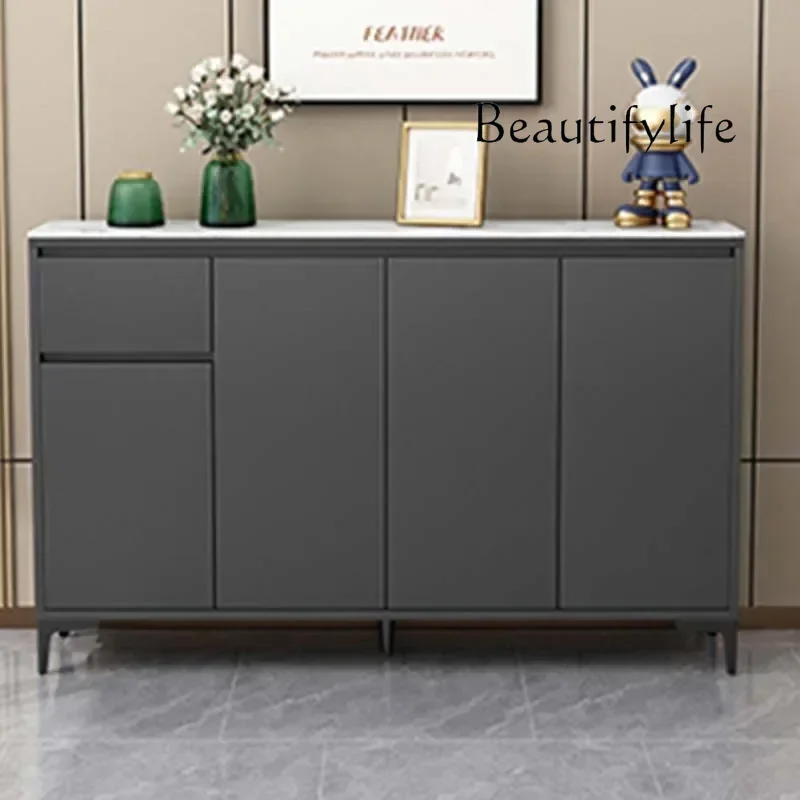 JJ جميلة خزانة خذاء مقاومة للماء متعددة الوظائف الفاخرة المنظم رف الأحذية غرفة المعيشة الحديثة المدى Chaussure أثاث المنزل #1