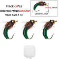 Dark green-3pcs