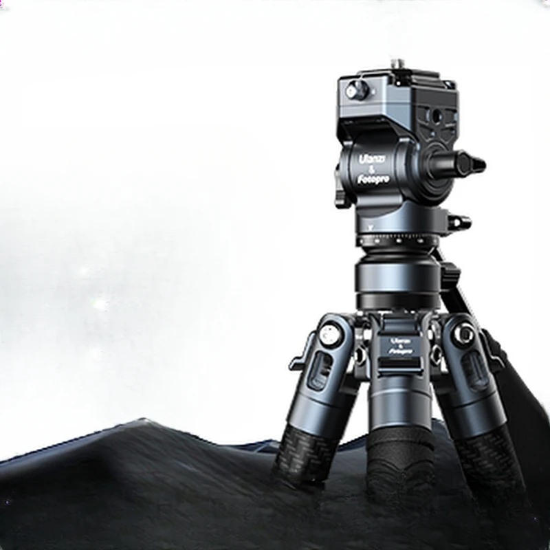 F38 Fiber Fast-mounted tripod micro SLR camera professional camera  support light frame hydraulic